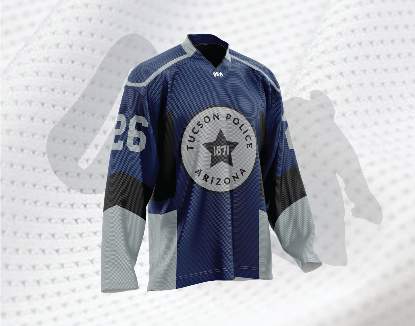 Tucson Police Ice Hockey Jersey