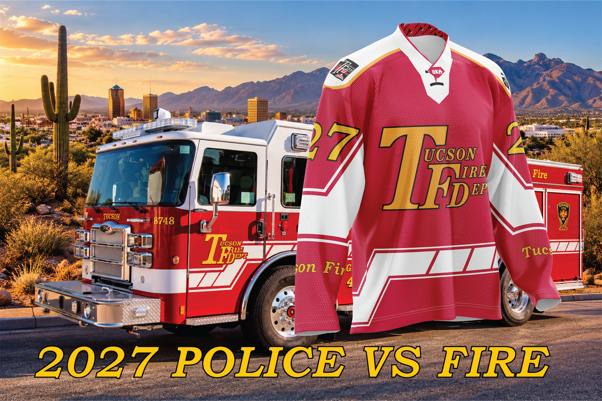 Tucson Fire 2027 Ice Hockey Jersey