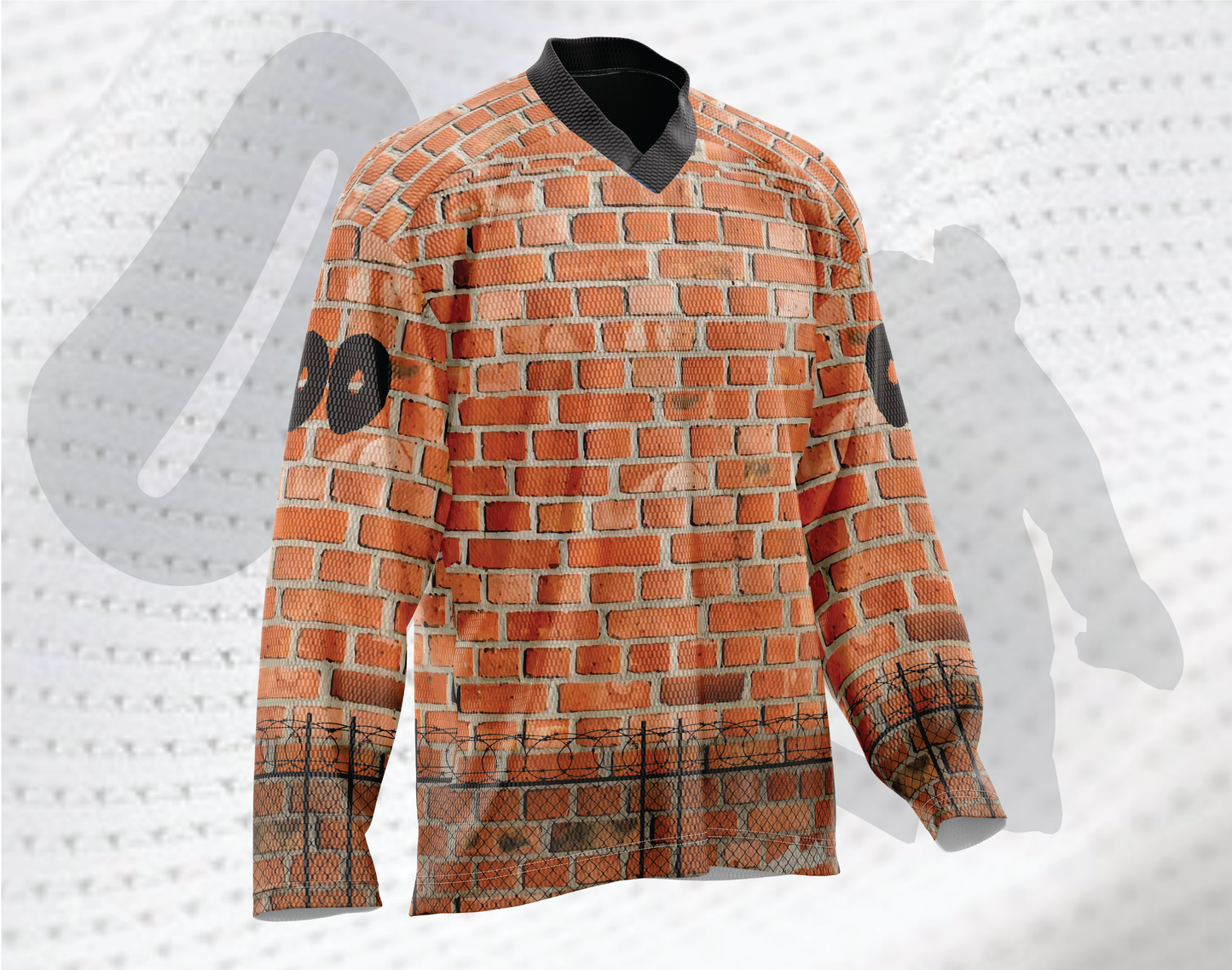 Brick Wall Ice Hockey Jersey