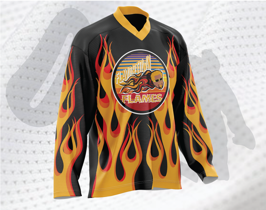 Flavortown Flames Hockey Jersey