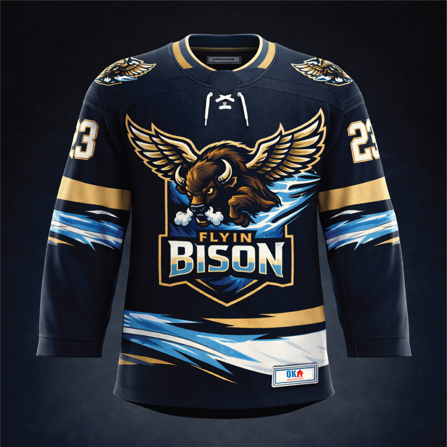 Flyin Bison Ice Hockey Jersey