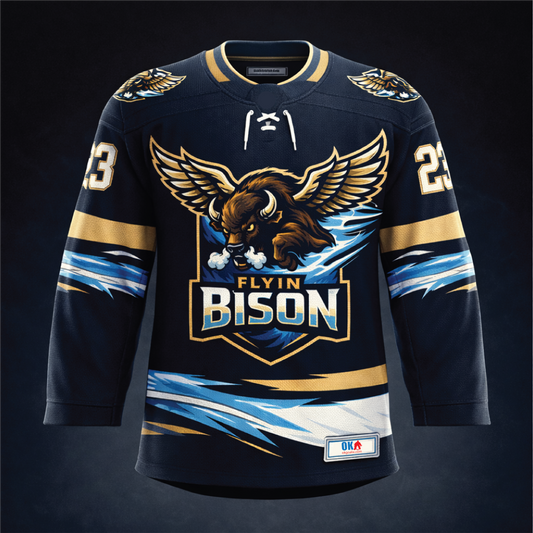 Flyin Bison Ice Hockey Jersey