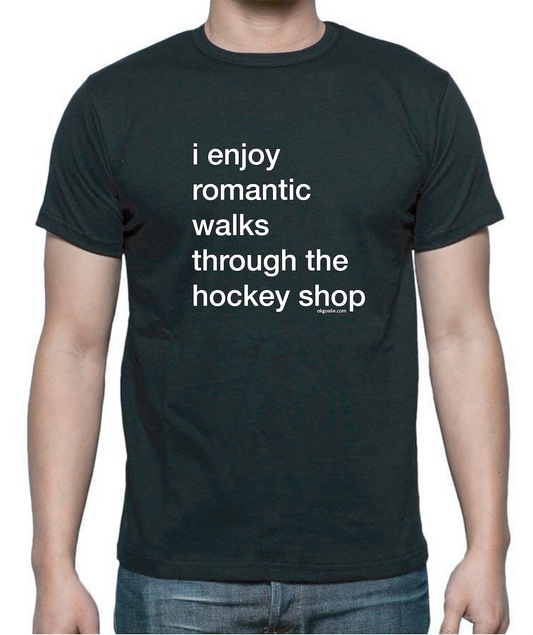 Long Walks Through the Hockey Shop Tee Shirt