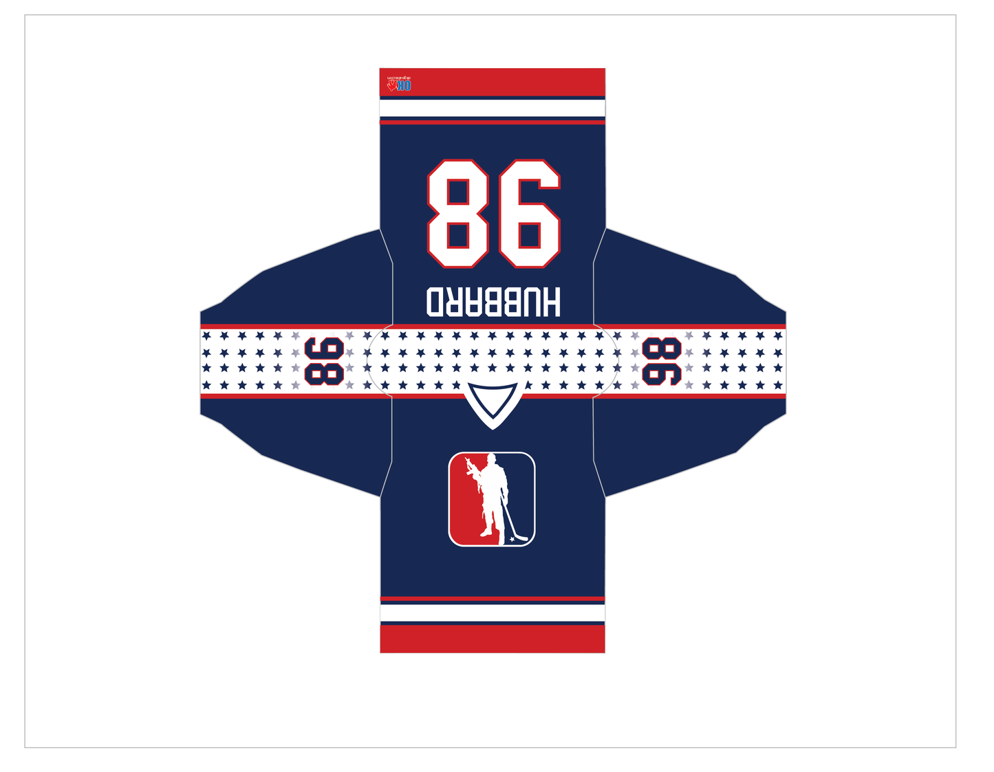 Patriots Ice Hockey Team Uniform