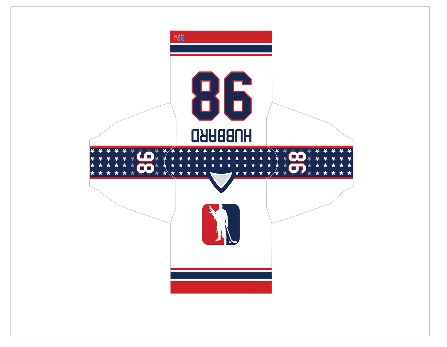 Patriots Ice Hockey Team Uniform