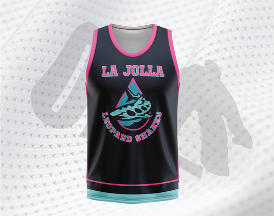 La Jolla Leopard Sharks Basketball Jersey
