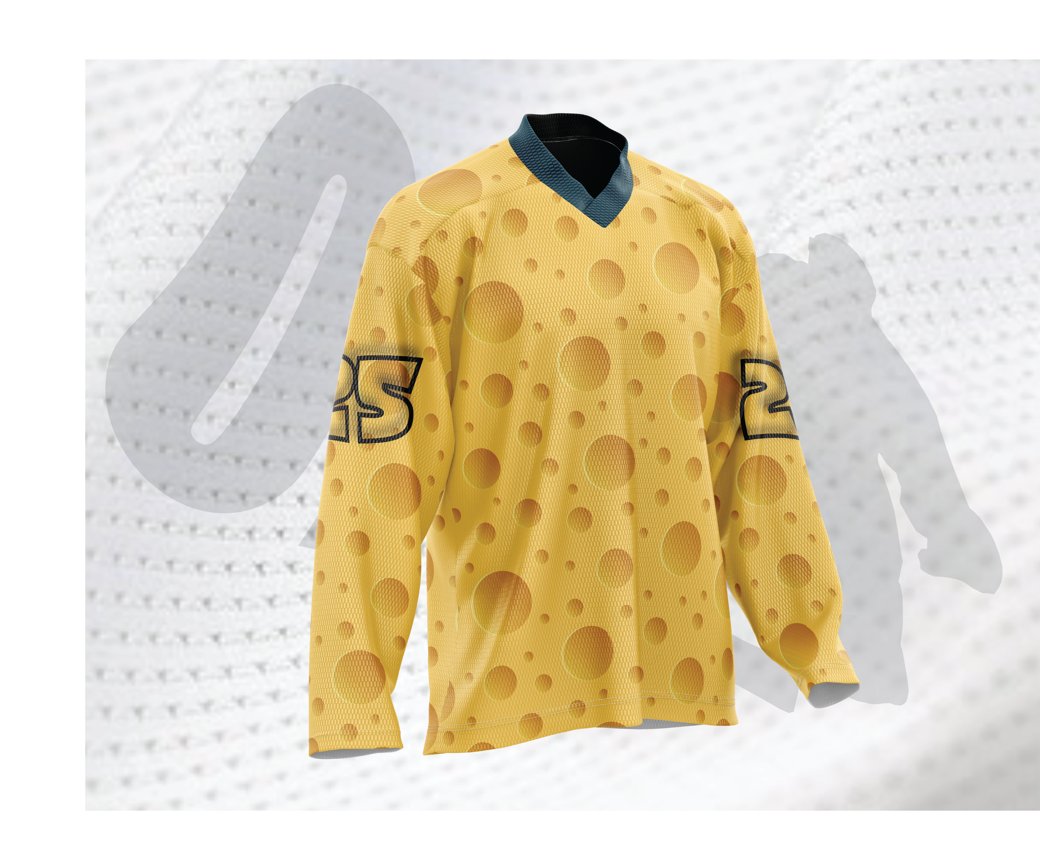 Swiss Cheese Ice Hockey Jersey – okgoalie