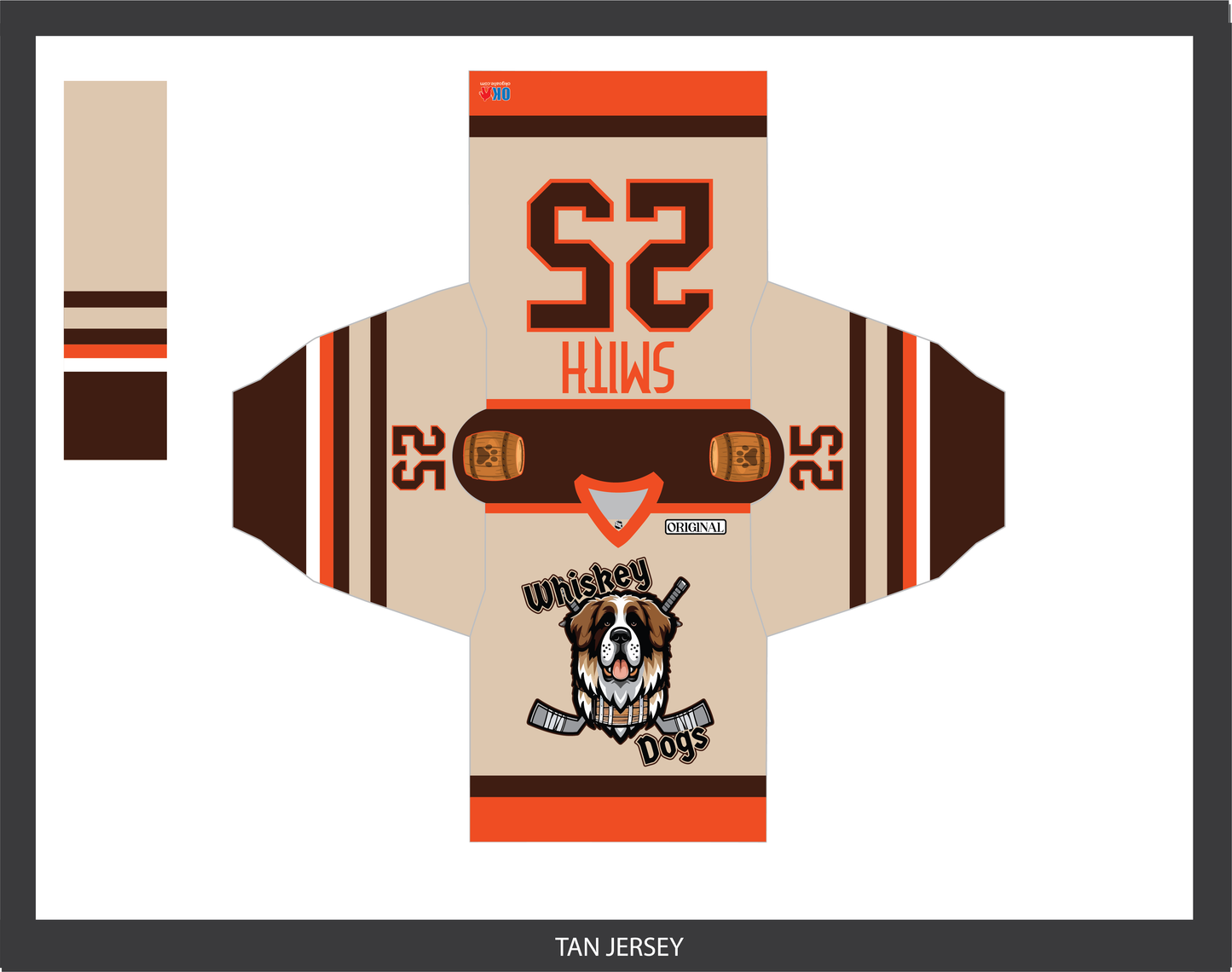 Whiskey Dogs Ice Hockey Jerseys