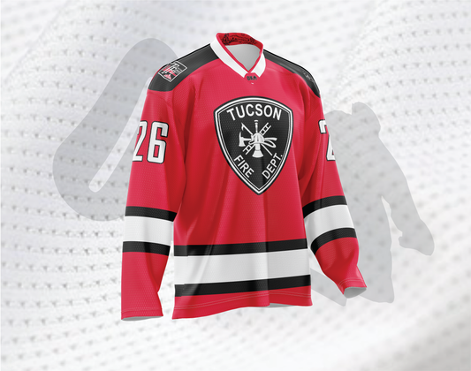 Tucson Fire Ice Hockey Jersey