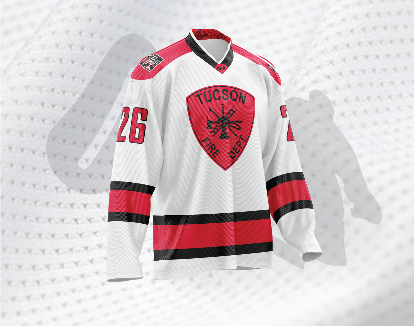 Tucson Fire Ice Hockey Jersey