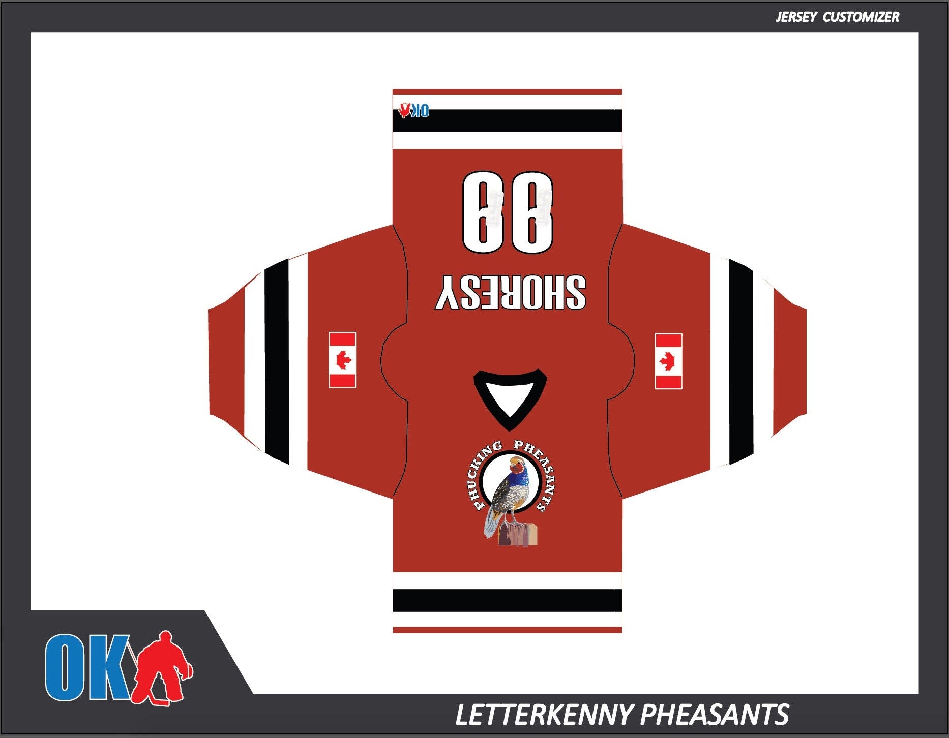 Phucking Pheasants Hockey Jersey – okgoalie