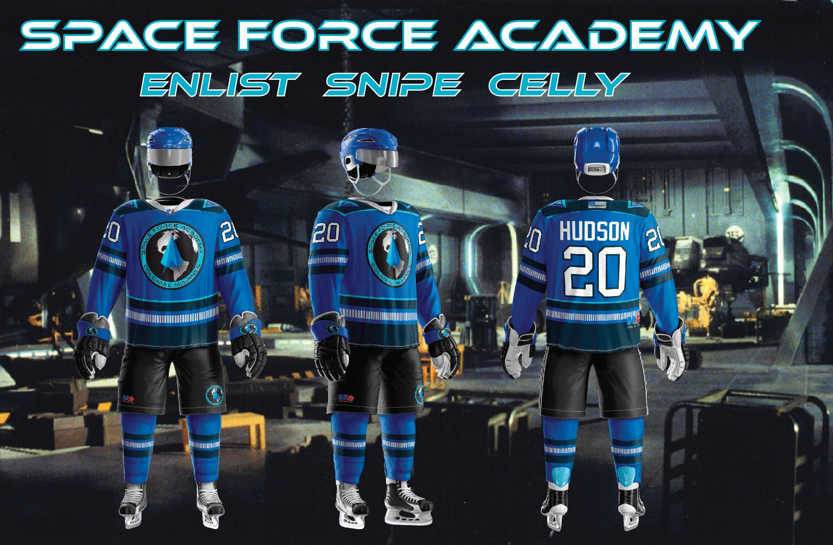 Air force 2024 hockey jersey