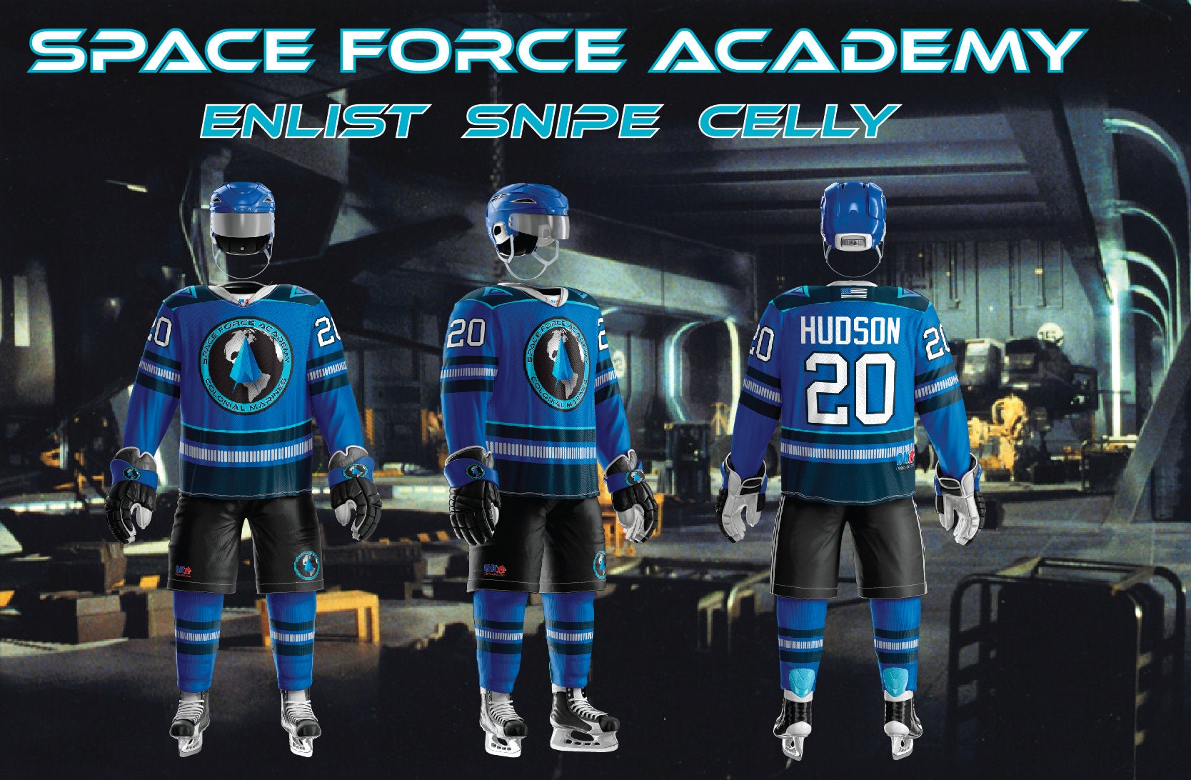Air Force Hockey Space Force Uniform — UNISWAG