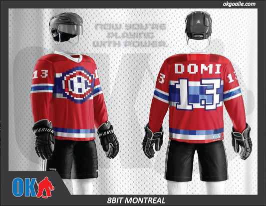 8bit Montreal Hockey Jersey