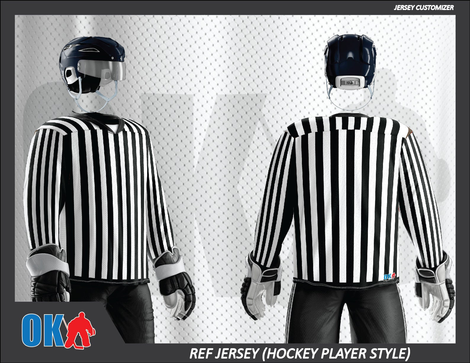 Referee Hockey Jersey (player cut) XL / Linesman