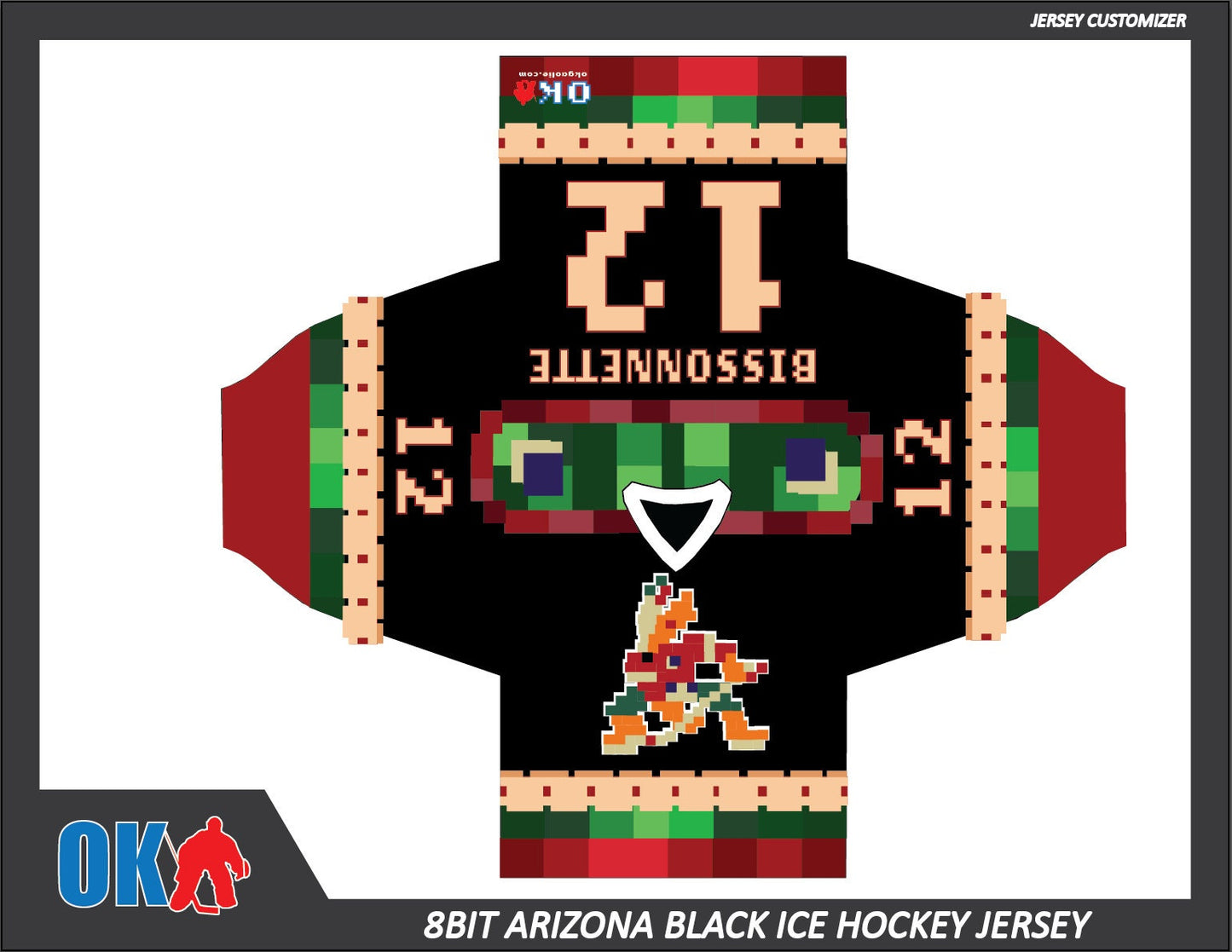 8bit Arizona Hockey Jersey