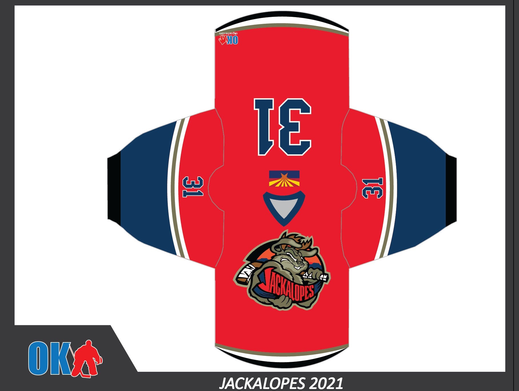 Arizona Hockey Jersey – okgoalie