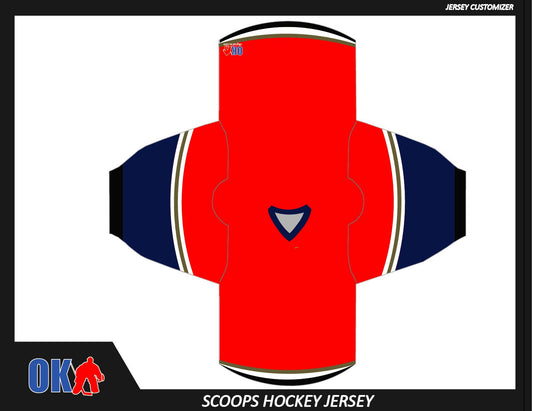 Scoops Custom Hockey Jersey