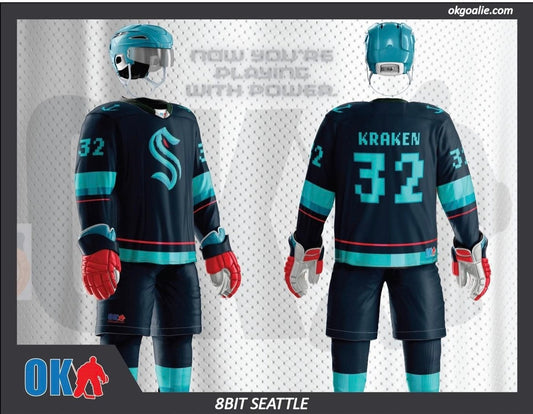 8bit Seattle Hockey Jersey